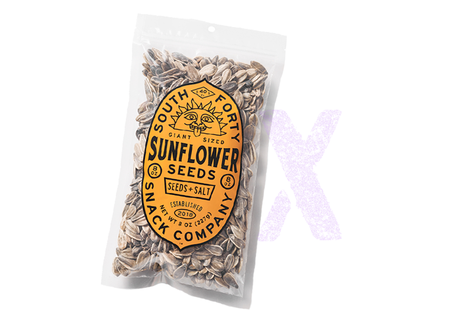 South Forty Sunflower Seeds make a perfect gamer snack